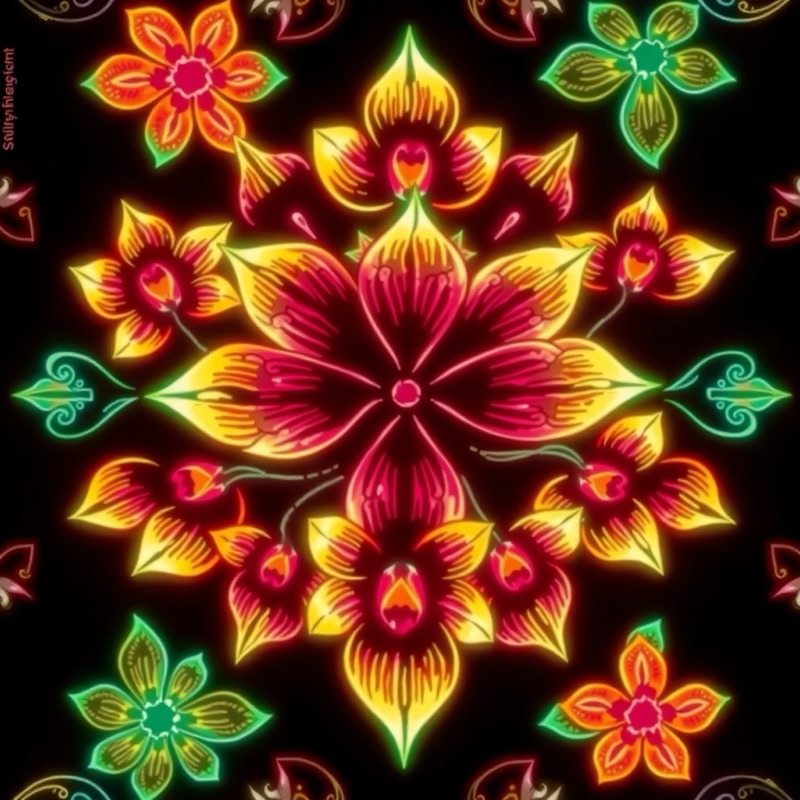 Neon Batik